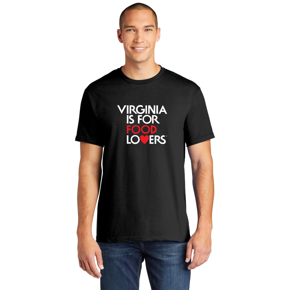 Food Lovers Black T-Shirt