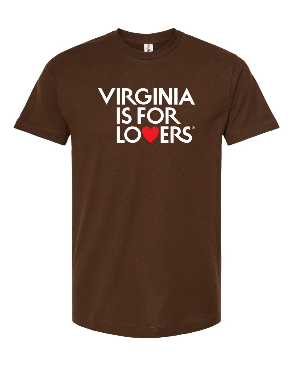 Virginia is for Lovers T-shirt, Brown