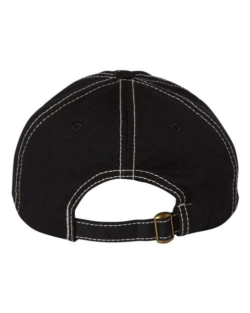 Progressive Baseball Hat with contrast stitching