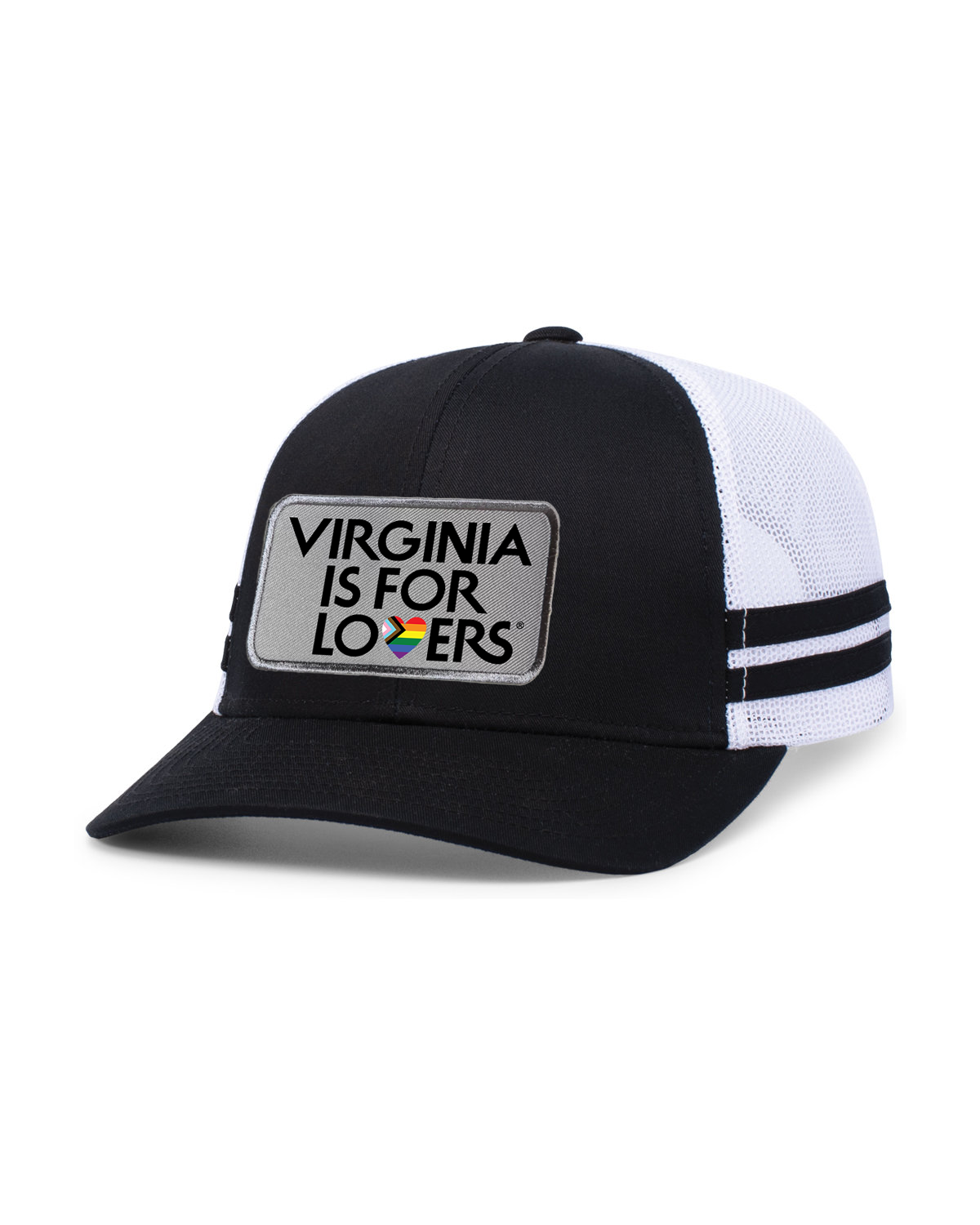 Progressive, Low-Profile Stripe Trucker Cap