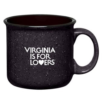 Camp Mug, 15 oz, Black